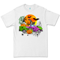 White halloween farm truck Premium Tee - Zillion Design Studio