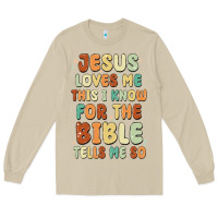 Mushroom jesus loves me this i know for the bible tells me Long Sleeve Tee - MaliasSmallBusiness