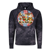 Cloud Black Merry Christmas Coffee Cups Vintage Hoodie - Artiststas