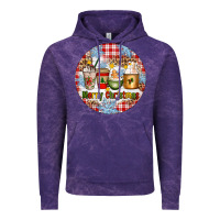 Cloud Purple Merry Christmas Coffee Cups Vintage Hoodie - Artiststas