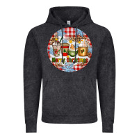 Vintage Black Merry Christmas Coffee Cups Vintage Hoodie - Artiststas