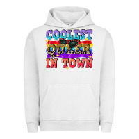 Pigment Lunar Rock Coolest queer in town Urban Hoodie - CowGirlArtShop