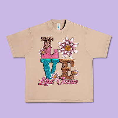 Valentines Day Love Like Jesus Urban Heavy Tee Designed By Adodesignshop