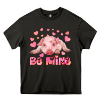 Asphalt be mine baby pig Heavy Core Tee - RanaPortraitStore