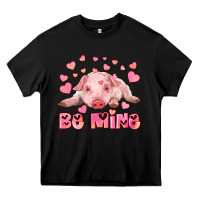 Black be mine baby pig Heavy Core Tee - RanaPortraitStore