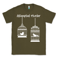 Army Green Attempted Murder Classic Tee - Bettercallsaul