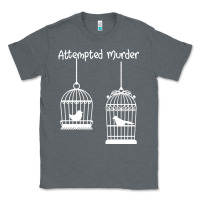 Charcoal Heather Attempted Murder Classic Tee - Bettercallsaul