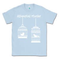 Dusty Blue Attempted Murder Classic Tee - Bettercallsaul