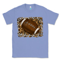 Colony Blue leopard american football backround Classic Tee - RanaPortraitStore