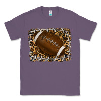 Lavender leopard american football backround Classic Tee - RanaPortraitStore