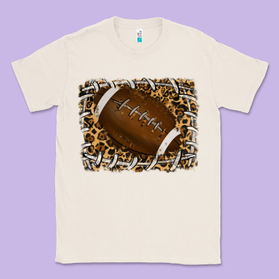 Leopard American Football Backround Classic Tee Designed By Ranaportraitstore