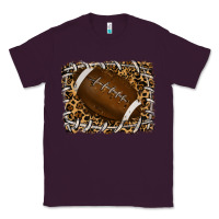 Plum leopard american football backround Classic Tee - RanaPortraitStore