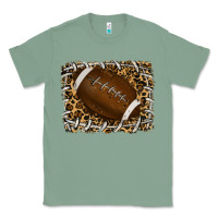 Sage leopard american football backround Classic Tee - RanaPortraitStore
