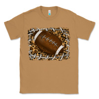 Toasted Coconut leopard american football backround Classic Tee - RanaPortraitStore
