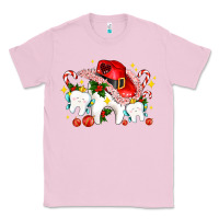 Bubblegum Pink dental Christmas teeth and candies Classic Tee - AdoDesignShop