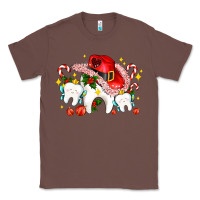 Chestnut dental Christmas teeth and candies Classic Tee - AdoDesignShop