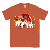Copper dental Christmas teeth and candies Classic Tee - AdoDesignShop