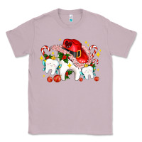 Lilac dental Christmas teeth and candies Classic Tee - AdoDesignShop