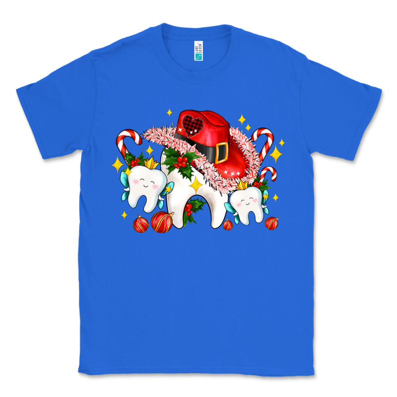 Dental Christmas Teeth And Candies Classic Tee by AdoDesignShop | Teevron
