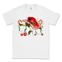 White dental Christmas teeth and candies Classic Tee - AdoDesignShop