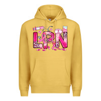 Antique Gold breast cancer lpn licensed practical nurse Premium Hoodie - JahusDesignShop
