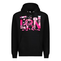 Black breast cancer lpn licensed practical nurse Premium Hoodie - JahusDesignShop