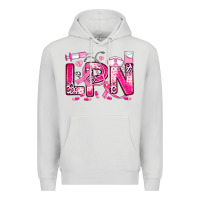 Dove Grey breast cancer lpn licensed practical nurse Premium Hoodie - JahusDesignShop