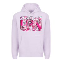 Lilac breast cancer lpn licensed practical nurse Premium Hoodie - JahusDesignShop