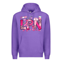 Purple breast cancer lpn licensed practical nurse Premium Hoodie - JahusDesignShop