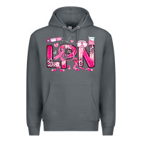 Rock breast cancer lpn licensed practical nurse Premium Hoodie - JahusDesignShop