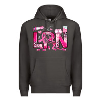 Smoke breast cancer lpn licensed practical nurse Premium Hoodie - JahusDesignShop