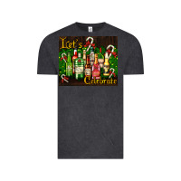 Vintage Black Christmas cocktail Vintage Tee - AdoDesignShop
