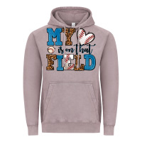 Vintage Zinc my heart is on that field baseball Vintage Hoodie - AdoDesignShop