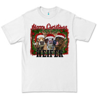 White merry christmas heifer Premium Tee - RanaPortraitStore