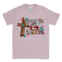 Lilac jesus is my valentine Classic Tee - CowhideDigitalArt