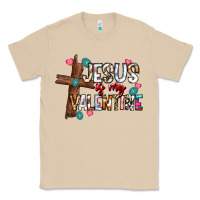 Mushroom jesus is my valentine Classic Tee - CowhideDigitalArt