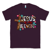 Plum jesus is my valentine Classic Tee - CowhideDigitalArt