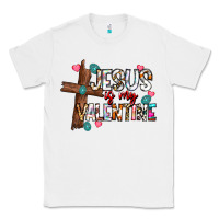 White jesus is my valentine Classic Tee - CowhideDigitalArt