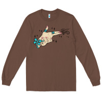 Chestnut western turquoise gun hand Long Sleeve Tee - MaliasSmallBusiness
