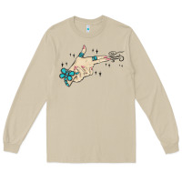 Mushroom western turquoise gun hand Long Sleeve Tee - MaliasSmallBusiness