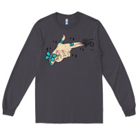 Smoke western turquoise gun hand Long Sleeve Tee - MaliasSmallBusiness
