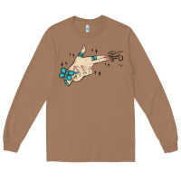Toasted Coconut western turquoise gun hand Long Sleeve Tee - MaliasSmallBusiness