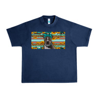 Navy pittbull license plate Urban Heavy Tee - Artiststas