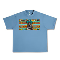 Pebble Blue pittbull license plate Urban Heavy Tee - Artiststas