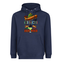 Navy cinco de dirinko sombrero Heavyweight Hoodie - BarkalooDesign