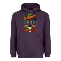 Plum cinco de dirinko sombrero Heavyweight Hoodie - BarkalooDesign