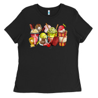 Black baseball and softball coffee cups Ladies Tee - Zillion Design Studio