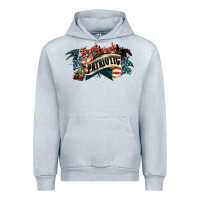 Heather Grey I'm not drunk I'm patriotic 4th of july Urban Hoodie - HowdyJamesFarm