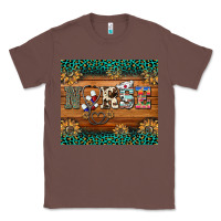 Chestnut western nurse glitter leopard sunflowers Classic Tee - BarkalooDesign