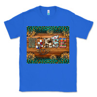 True Royal western nurse glitter leopard sunflowers Classic Tee - BarkalooDesign